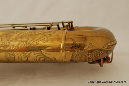 Buescher Tenor Saxophone 304xxx Top Hat and Cane