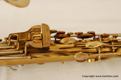 Buescher Tenor Saxophone 304xxx Top Hat and Cane