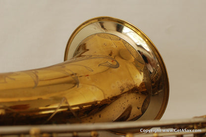 Buescher Tenor Saxophone 304xxx Top Hat and Cane