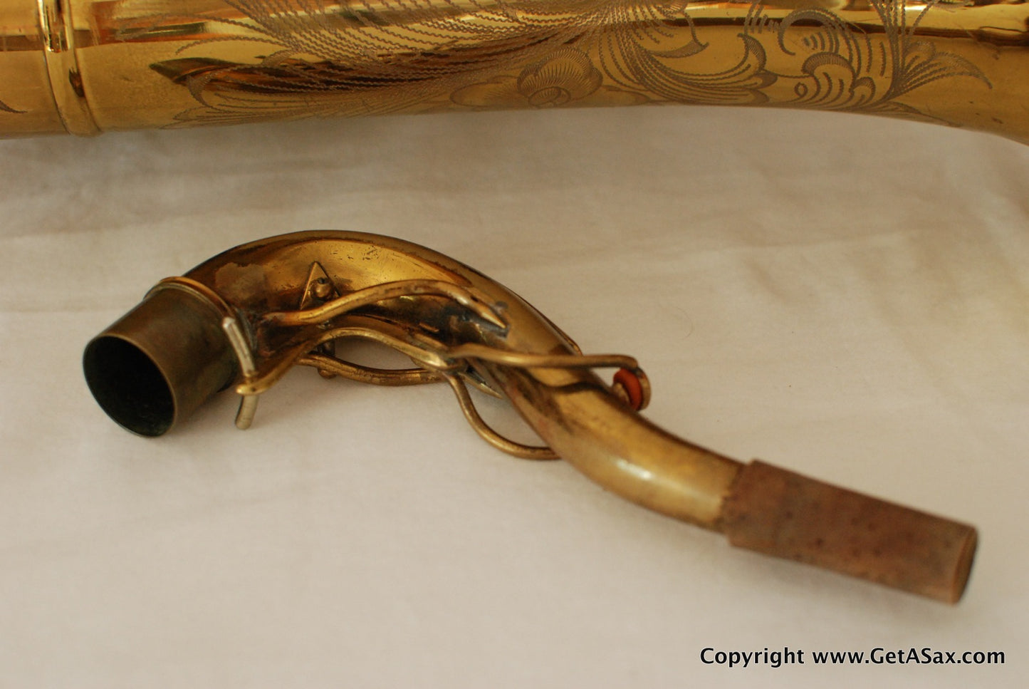 Buescher Tenor Saxophone 304xxx Top Hat and Cane