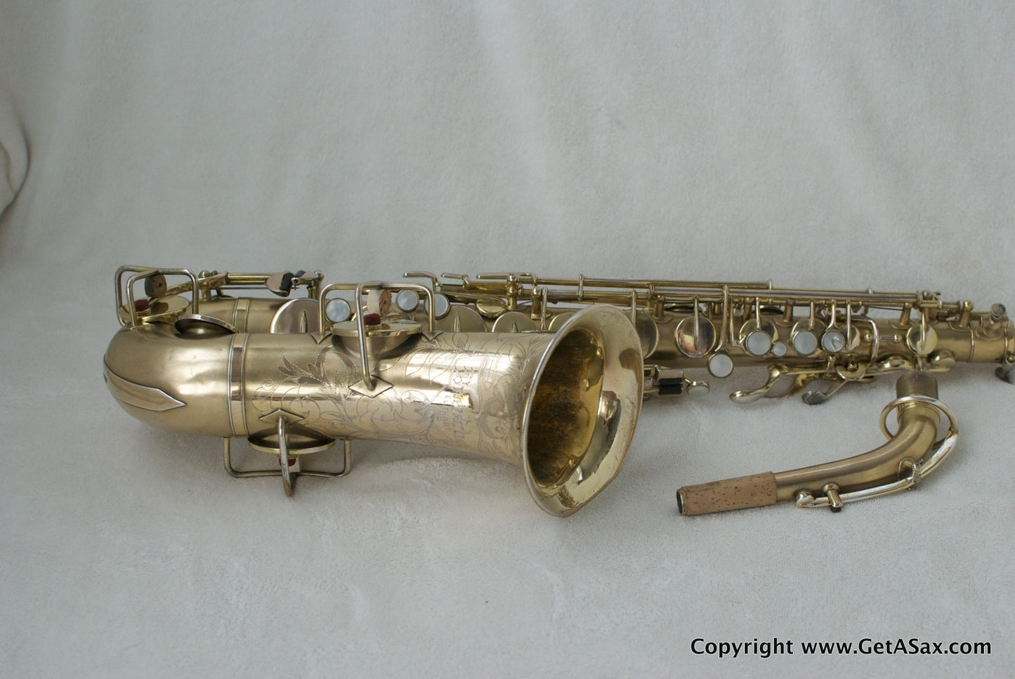 Buescher True Tone Alto Saxophone Gold Plated 178xxx