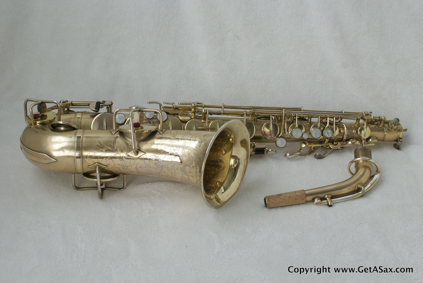Buescher True Tone Alto Saxophone Gold Plated 178xxx