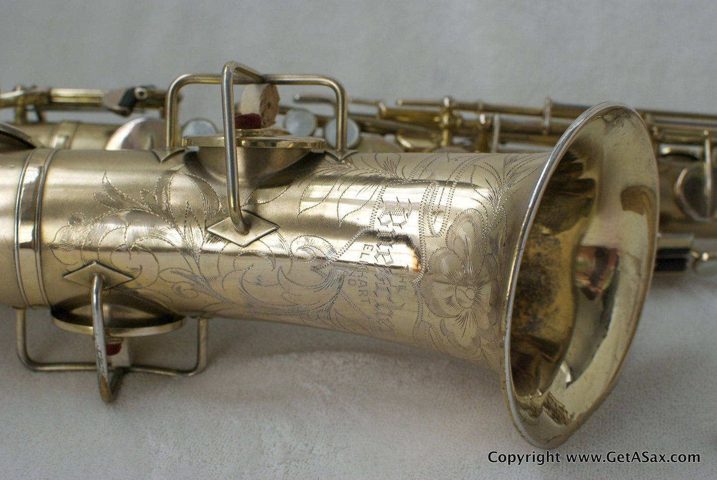 Buescher True Tone Alto Saxophone Gold Plated 178xxx