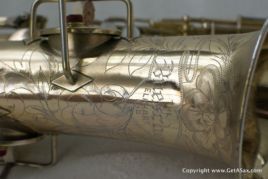 Buescher True Tone Alto Saxophone Gold Plated 178xxx