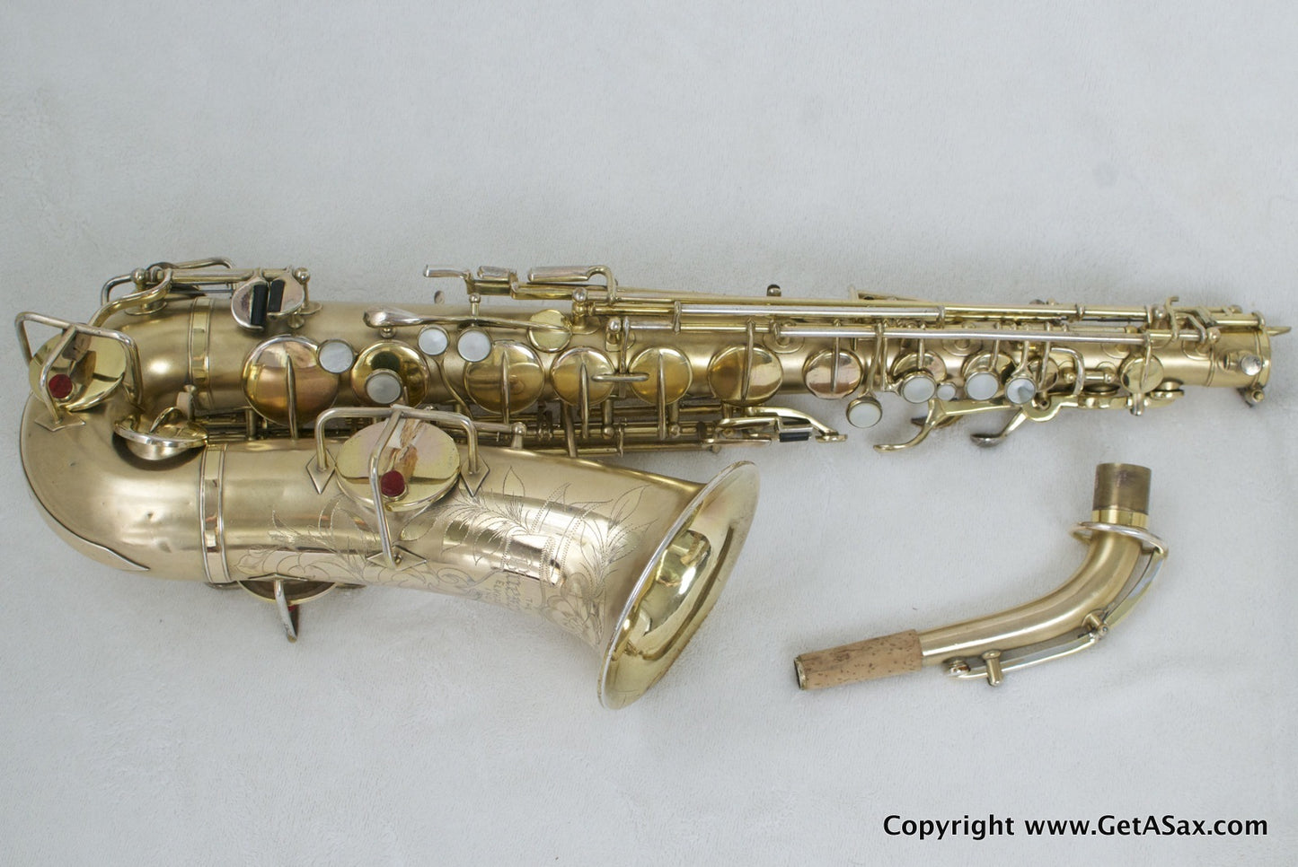 Buescher True Tone Alto Saxophone Gold Plated 178xxx