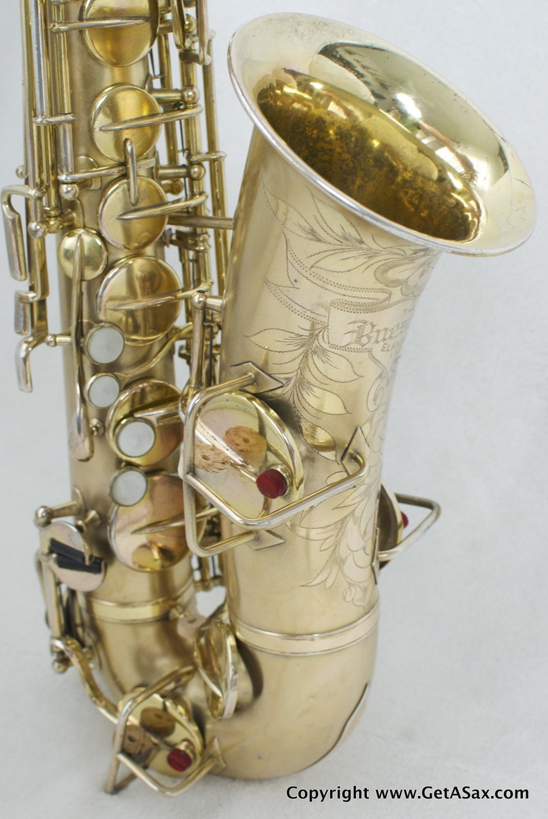 Buescher True Tone Alto Saxophone Gold Plated 178xxx