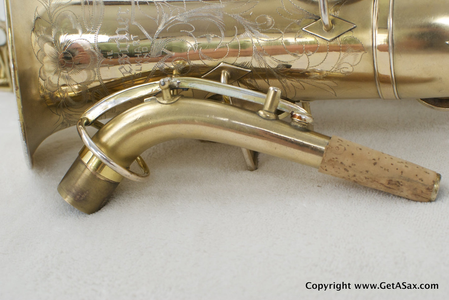 Buescher True Tone Alto Saxophone Gold Plated 178xxx