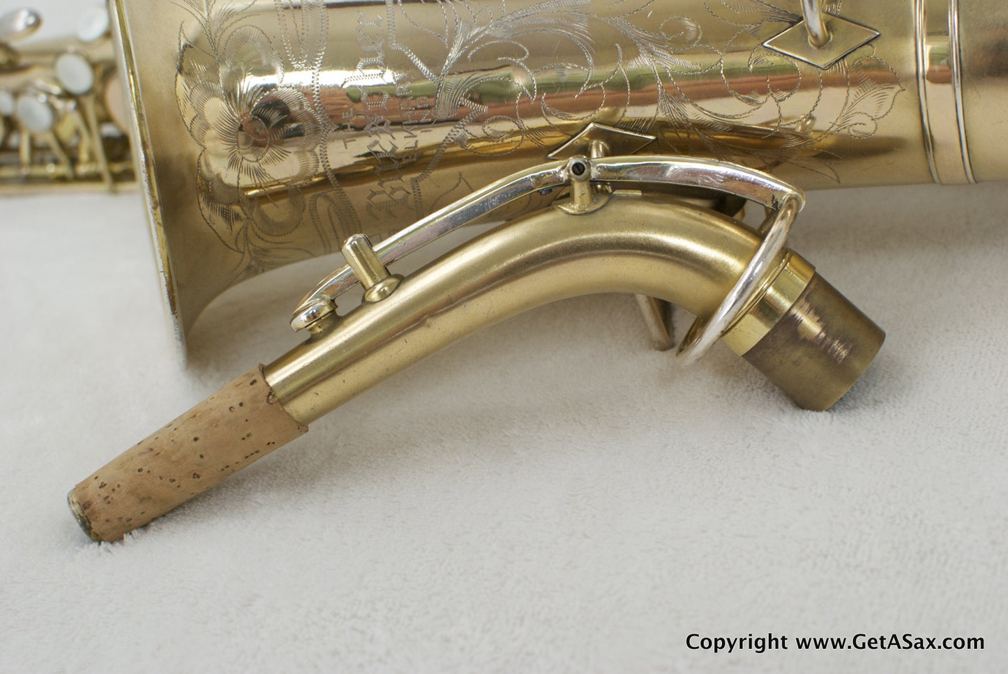 Buescher True Tone Alto Saxophone Gold Plated 178xxx