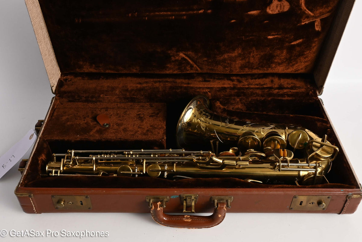 Buescher B7 400 Top Hat and Cane Alto Amazing Original Condition! 346105