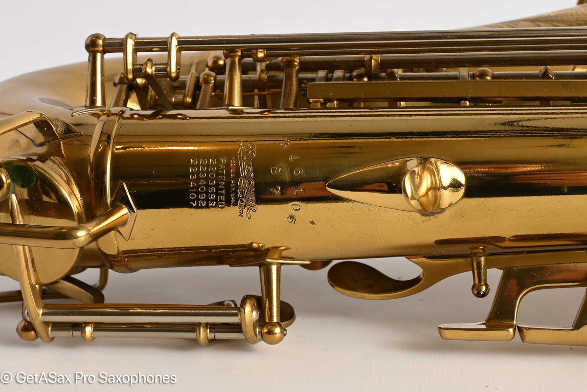 Buescher B7 400 Top Hat and Cane Alto Amazing Original Condition! 346105