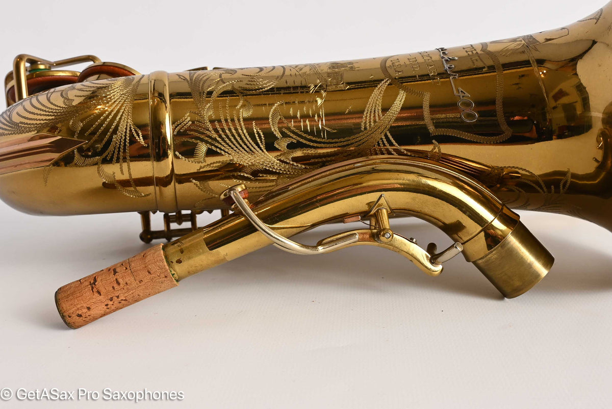 Buescher B7 400 Top Hat and Cane Alto Amazing Original Condition! 346105