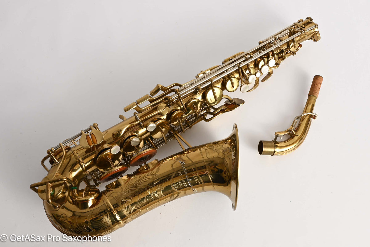 Buescher B7 400 Top Hat and Cane Alto Amazing Original Condition! 346105