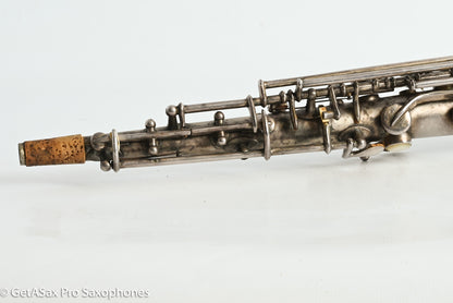 Buescher True Tone Soprano Original Silver Plate Nice! 196865