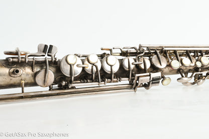 Buescher True Tone Soprano Original Silver Plate Nice! 196865