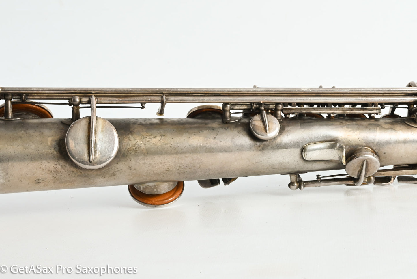 Buescher True Tone Soprano Original Silver Plate Nice! 196865