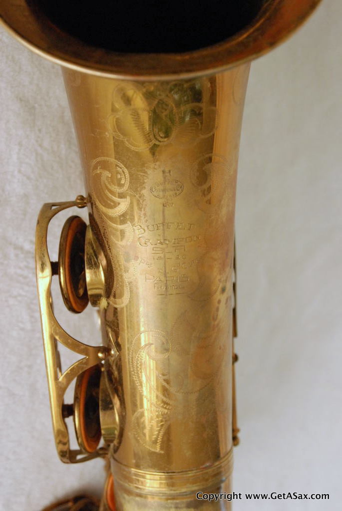 Buffet SA-18 Tenor Saxophone Original Lacquer