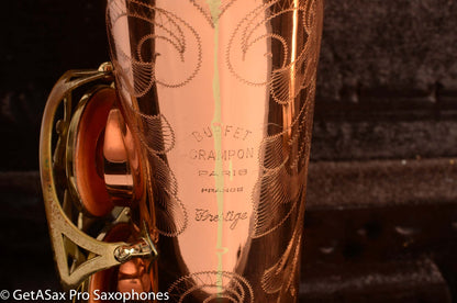 Buffet S1 Prestige Alto Saxophone Solid Copper Excellent Condition Rare