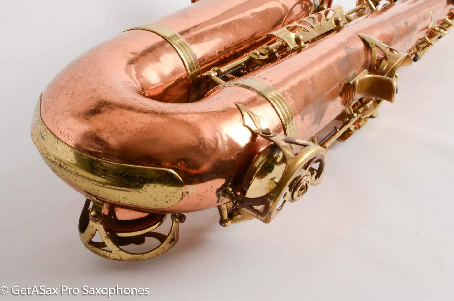 Buffet Prestige Tenor S3 Solid Copper Fair Condition Rare! 33539