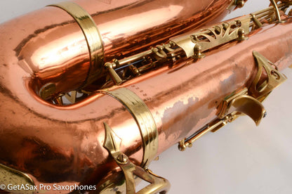 Buffet Prestige Tenor S3 Solid Copper Fair Condition Rare! 33539
