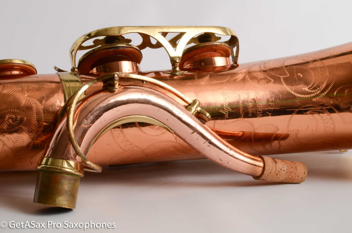 Buffet Prestige Tenor S3 Solid Copper Fair Condition Rare! 33539