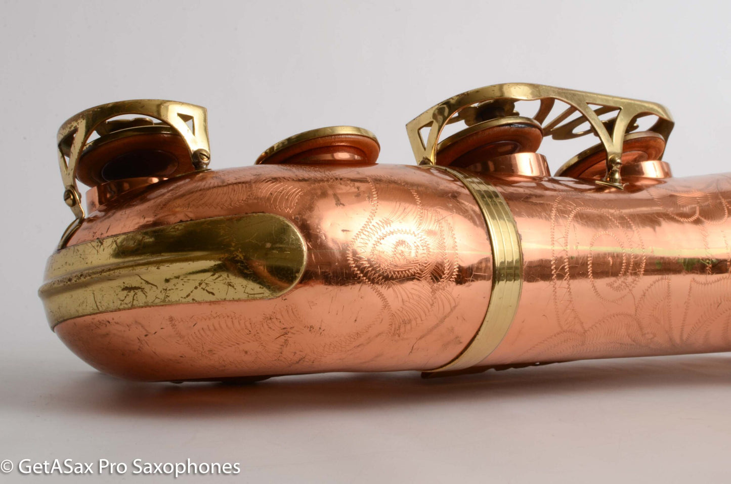 Buffet Prestige Tenor S3 Solid Copper Fair Condition Rare! 33539