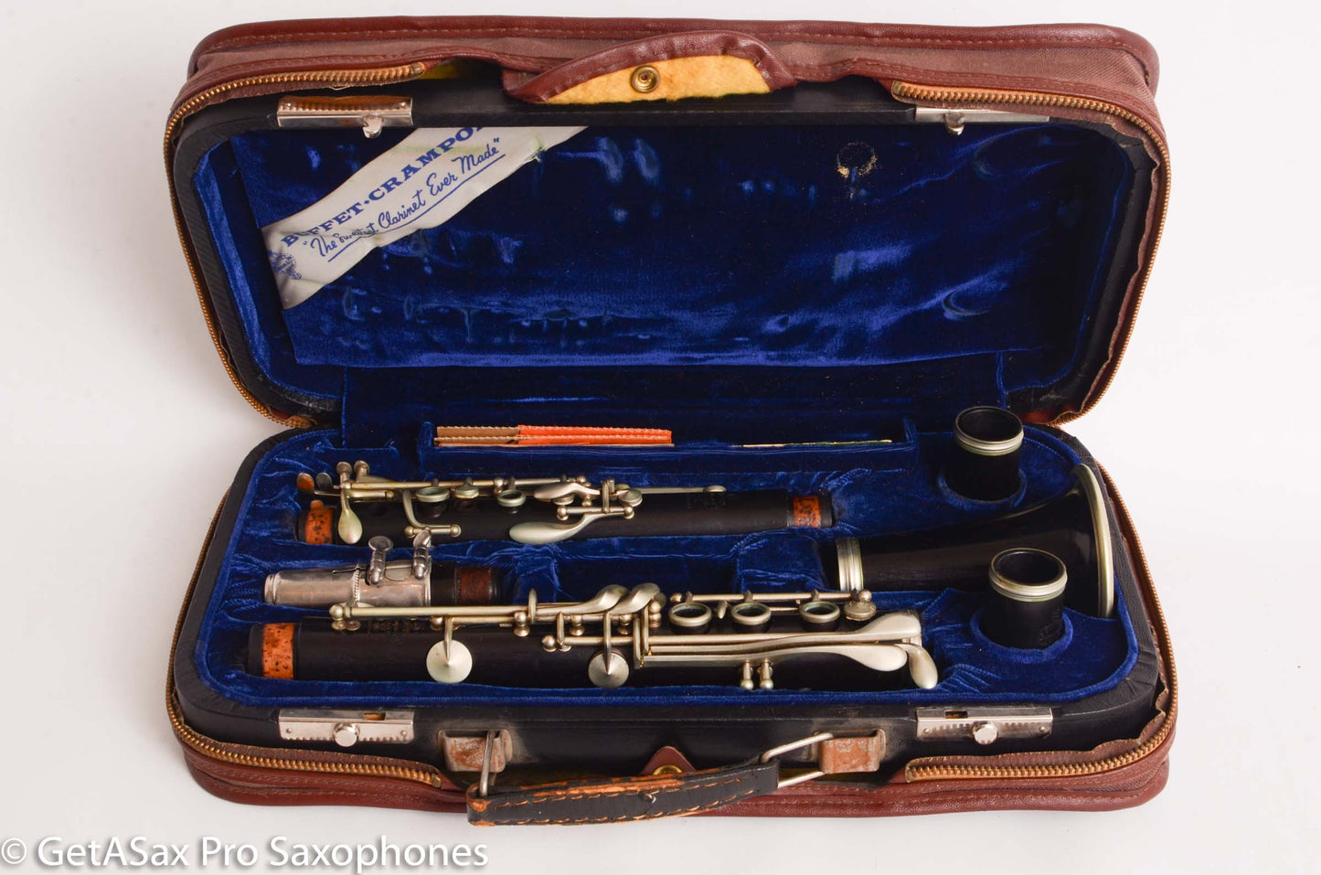 Buffet R13 1960 Professional Bb Clarinet 62605