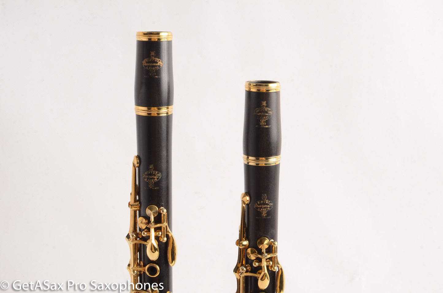 Buffet R13 Golden Age Clarinets Amazing Factory Gold Plated Silver Keys Fresh Repads 1967-68