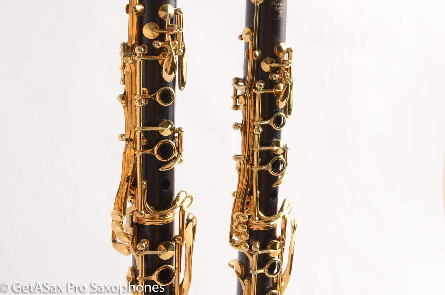 Buffet R13 Golden Age Clarinets Amazing Factory Gold Plated Silver Keys Fresh Repads 1967-68