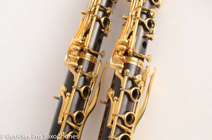 Buffet R13 Golden Age Clarinets Amazing Factory Gold Plated Silver Keys Fresh Repads 1967-68
