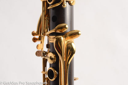 Buffet R13 Golden Age Clarinets Amazing Factory Gold Plated Silver Keys Fresh Repads 1967-68