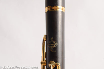 Buffet R13 Golden Age Clarinets Amazing Factory Gold Plated Silver Keys Fresh Repads 1967-68