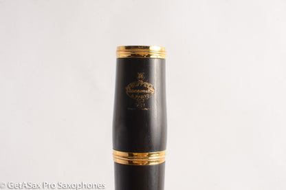 Buffet R13 Golden Age Clarinets Amazing Factory Gold Plated Silver Keys Fresh Repads 1967-68