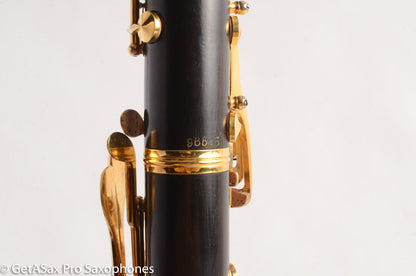 Buffet R13 Golden Age Clarinets Amazing Factory Gold Plated Silver Keys Fresh Repads 1967-68