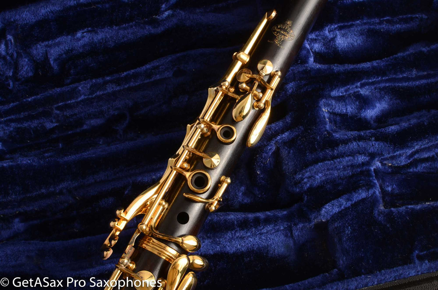 Buffet R13 Golden Age Clarinets Amazing Factory Gold Plated Silver Keys Fresh Repads 1967-68