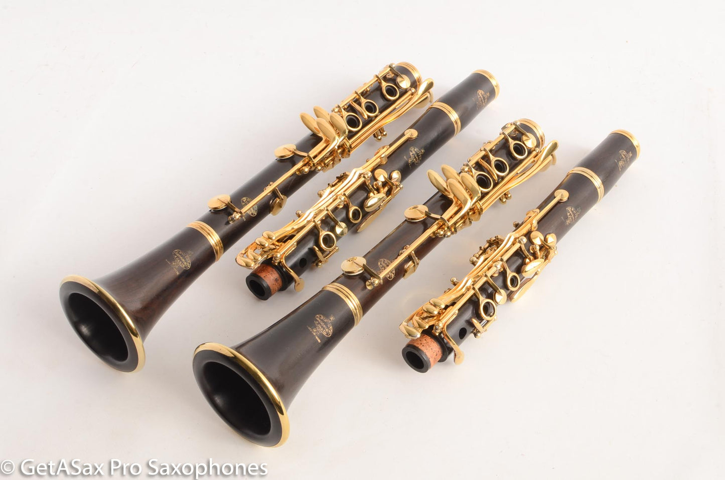 Buffet R13 Golden Age Clarinets Amazing Factory Gold Plated Silver Keys Fresh Repads 1967-68