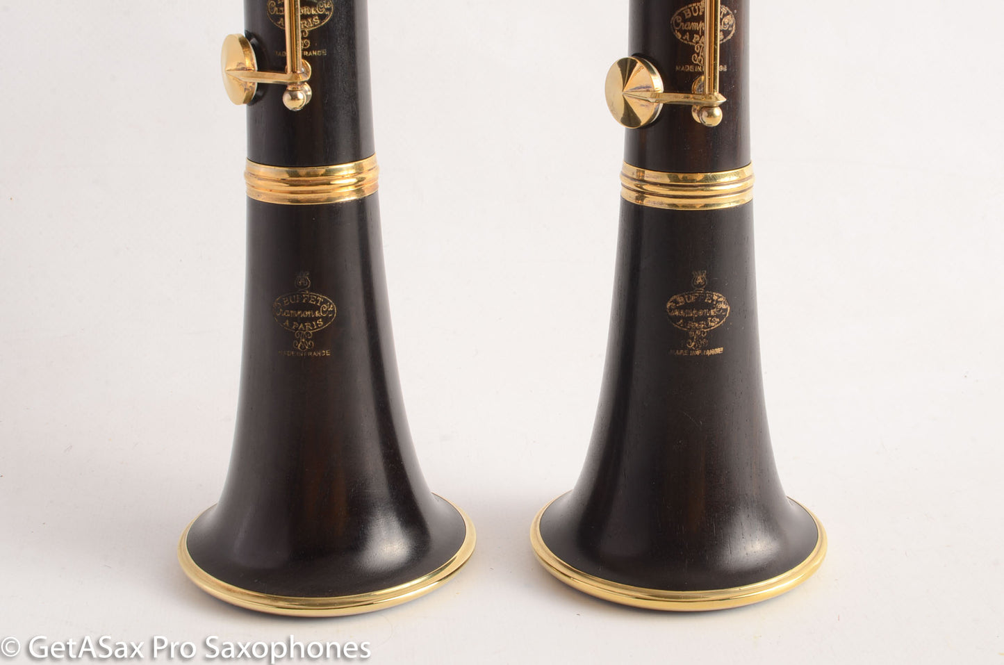 Buffet R13 Golden Age Clarinets Amazing Factory Gold Plated Silver Keys Fresh Repads 1967-68