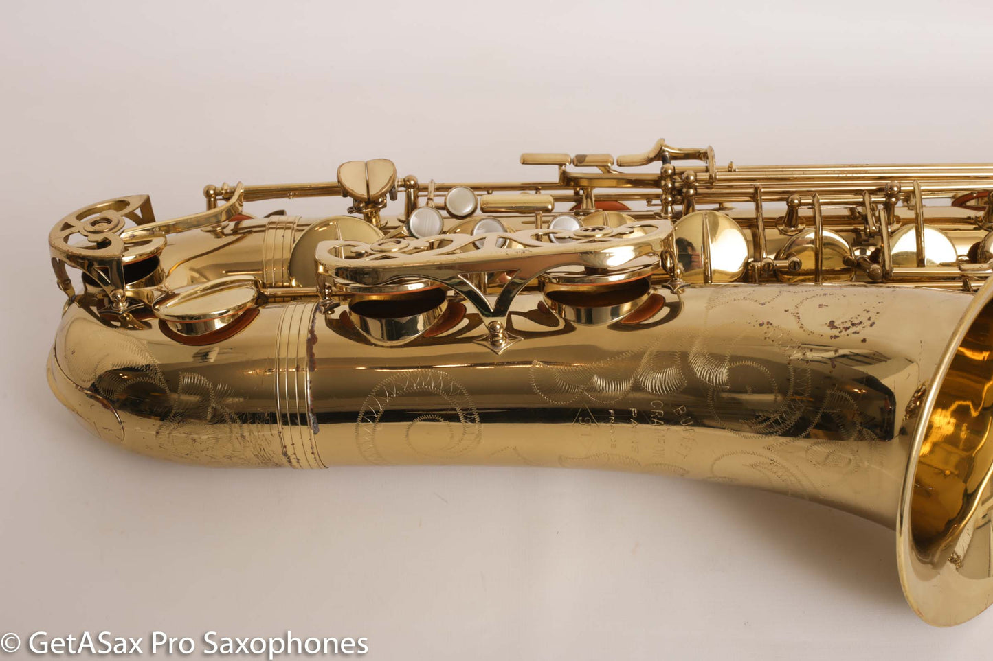 Buffet S-1 Tenor (Upgraded Super Dynaction) Original Lacquer Good Pads Fantastic! 29664