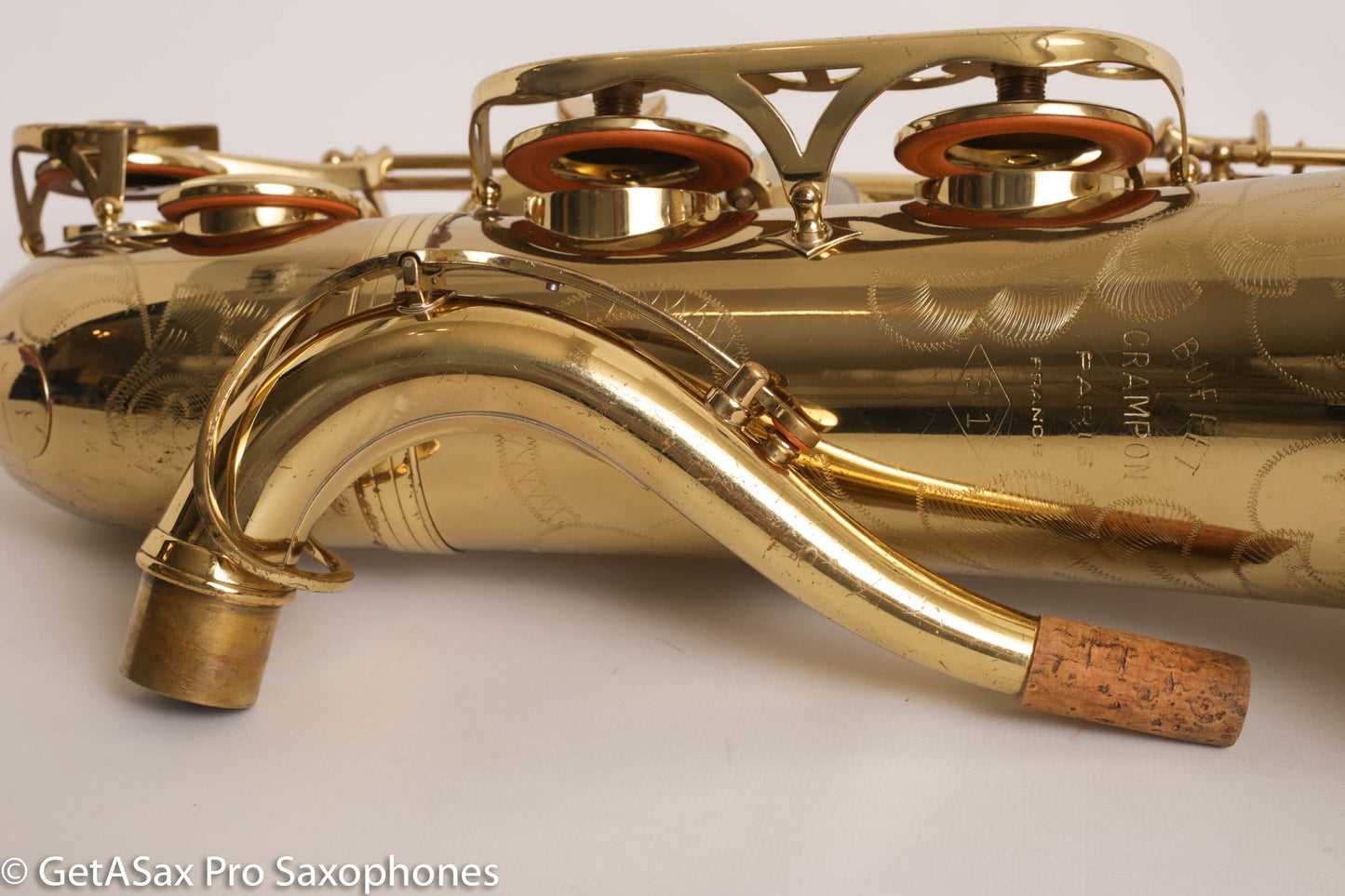 Buffet S-1 Tenor (Upgraded Super Dynaction) Original Lacquer Good Pads Fantastic! 29664