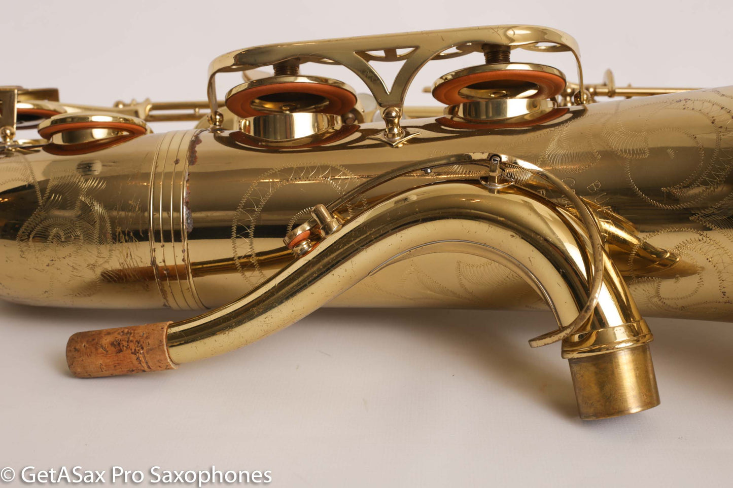 Buffet S-1 Tenor (Upgraded Super Dynaction) Original Lacquer Good Pads Fantastic! 29664