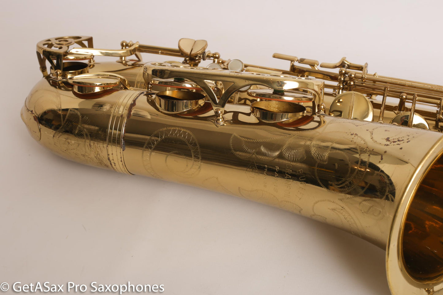 Buffet S-1 Tenor (Upgraded Super Dynaction) Original Lacquer Good Pads Fantastic! 29664