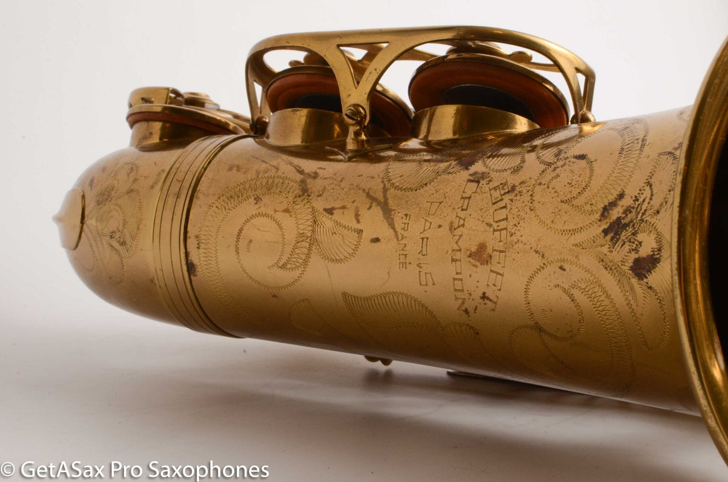 Buffet Super Dynaction Alto Original Lacquer Old Pads 10236