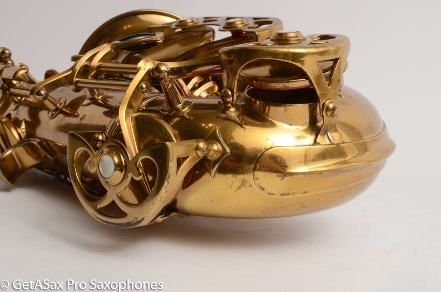 Buffet Super Dynaction Alto Original Lacquer Old Pads 10236