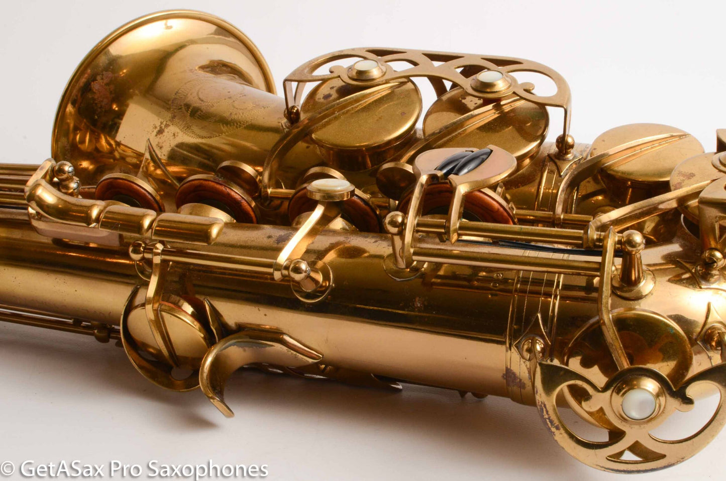 Buffet Super Dynaction Alto Original Lacquer Old Pads 10236