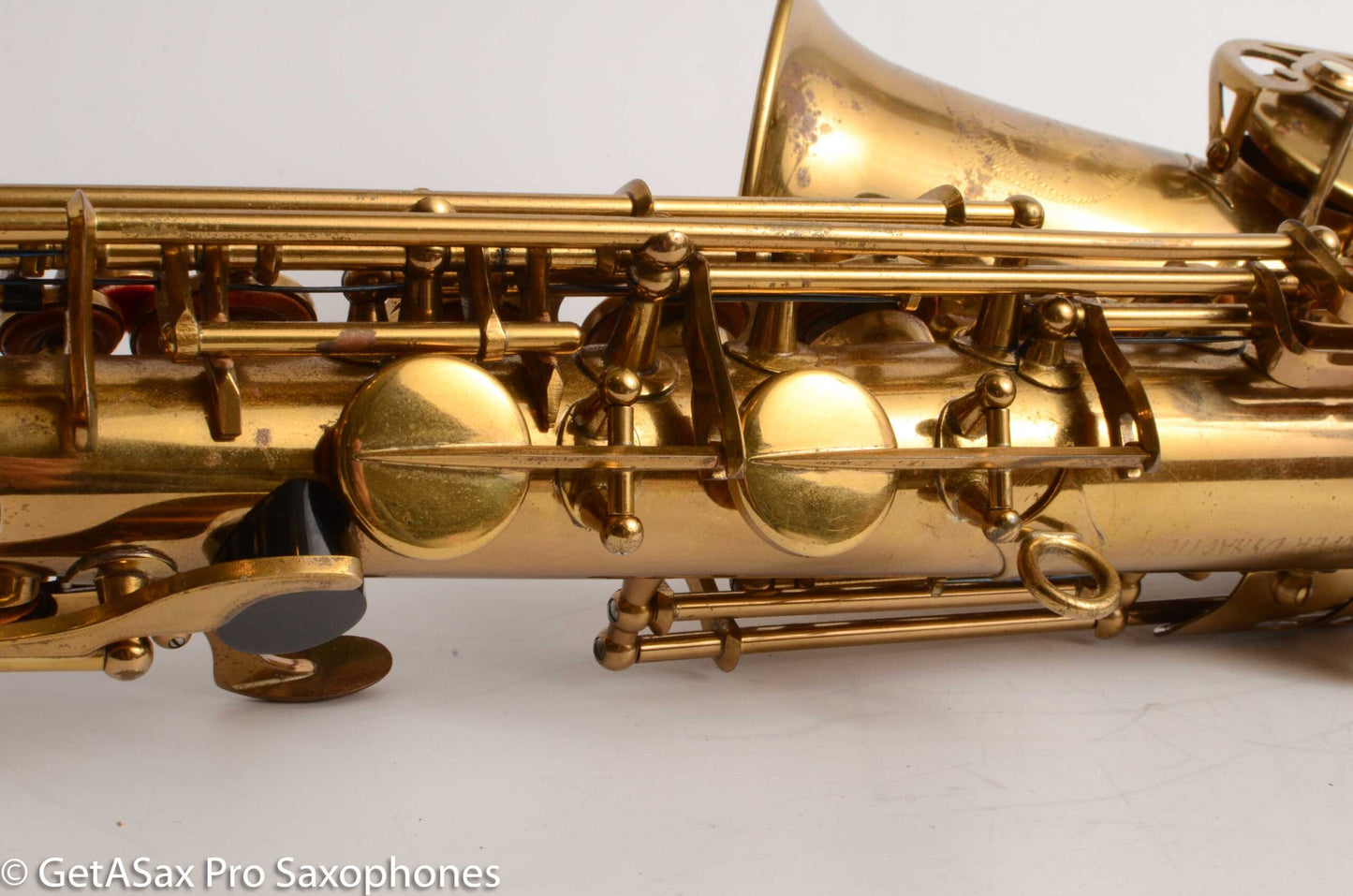 Buffet Super Dynaction Alto Original Lacquer Old Pads 10236