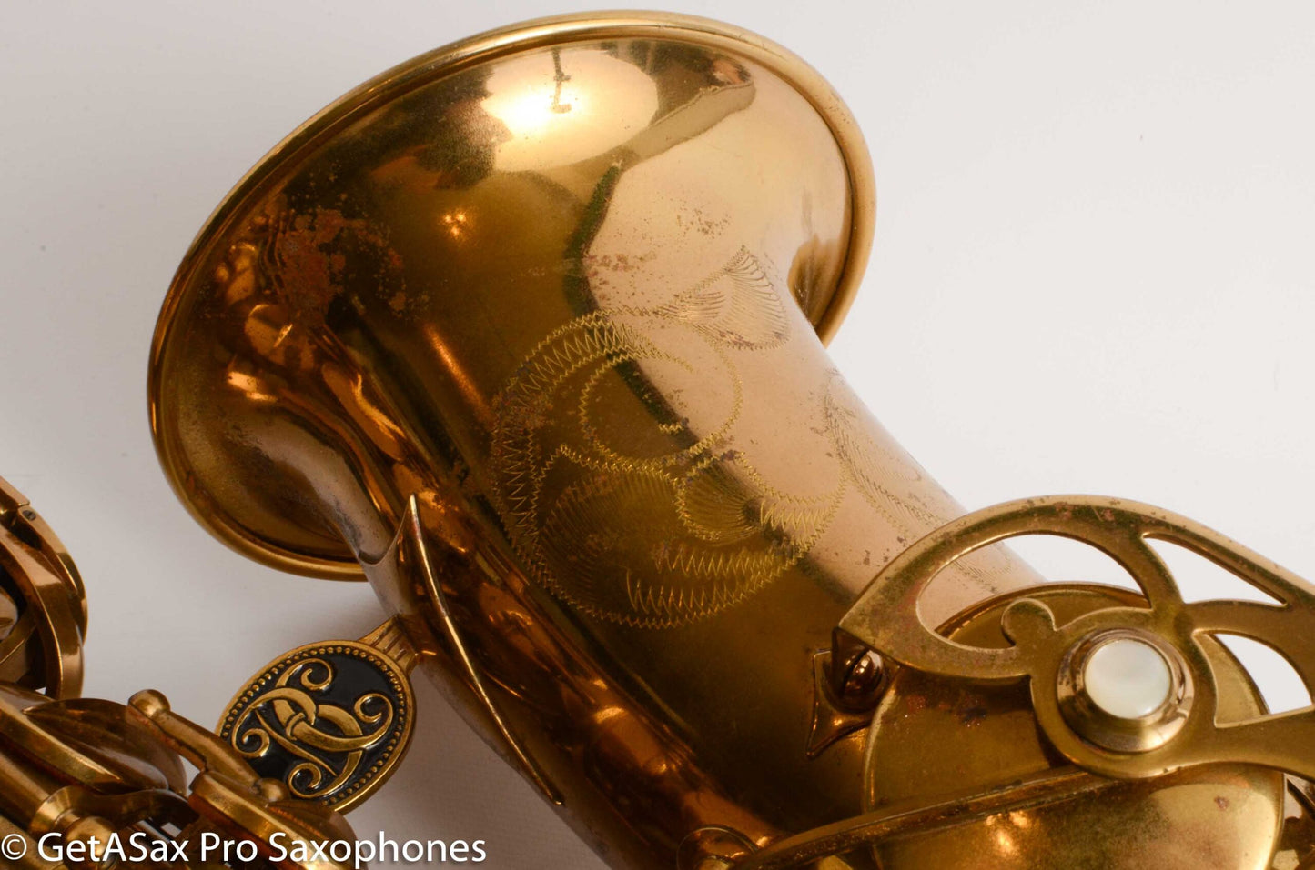 Buffet Super Dynaction Alto Original Lacquer Old Pads 10236