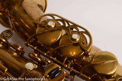 Buffet Super Dynaction Alto Original Lacquer Old Pads 10236