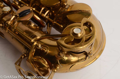 Buffet Super Dynaction Alto Original Lacquer Old Pads 10236