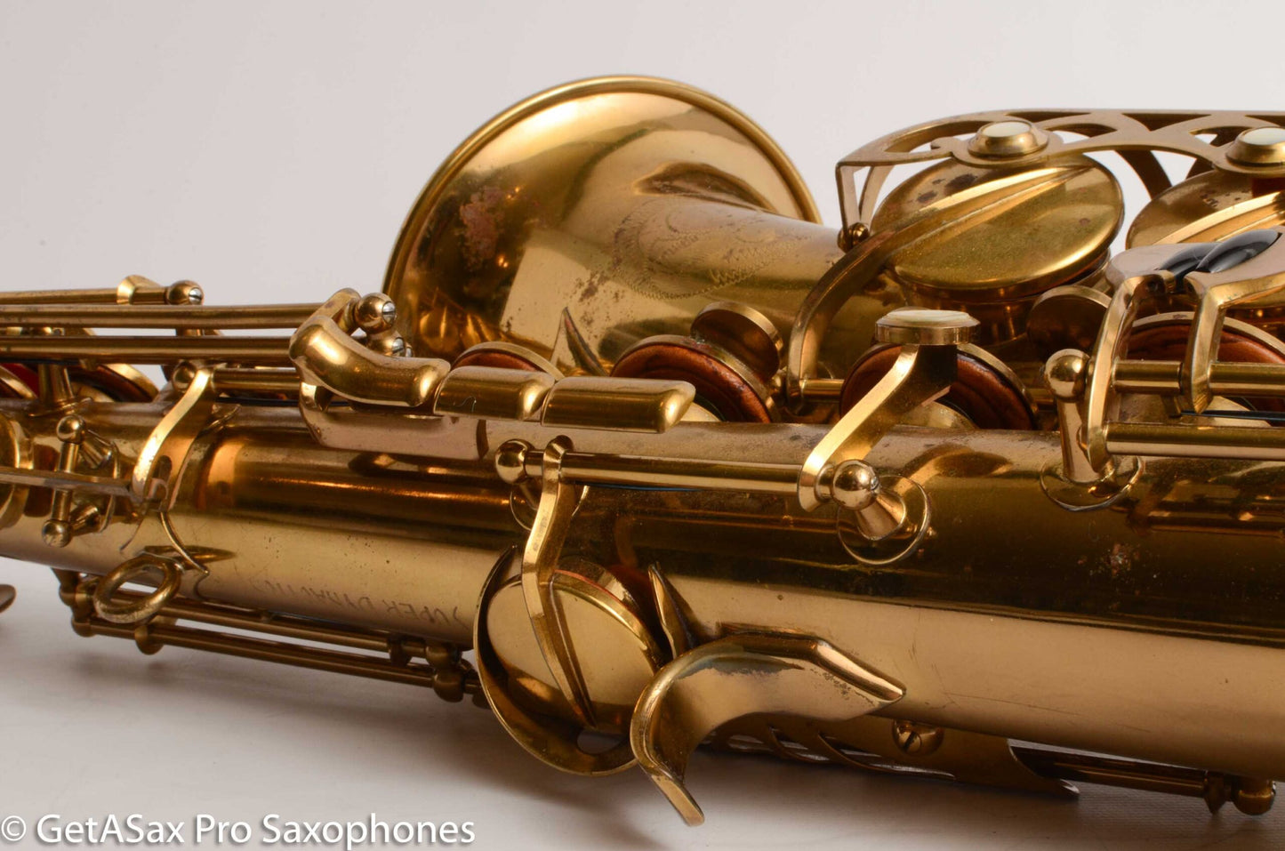 Buffet Super Dynaction Alto Original Lacquer Old Pads 10236