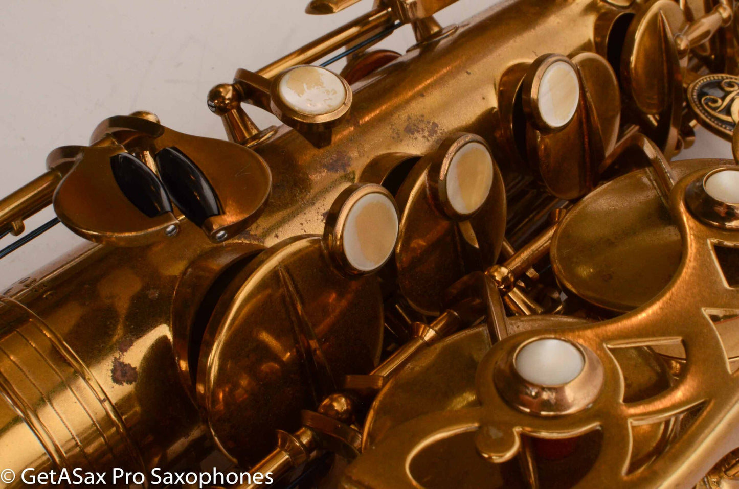 Buffet Super Dynaction Alto Original Lacquer Old Pads 10236