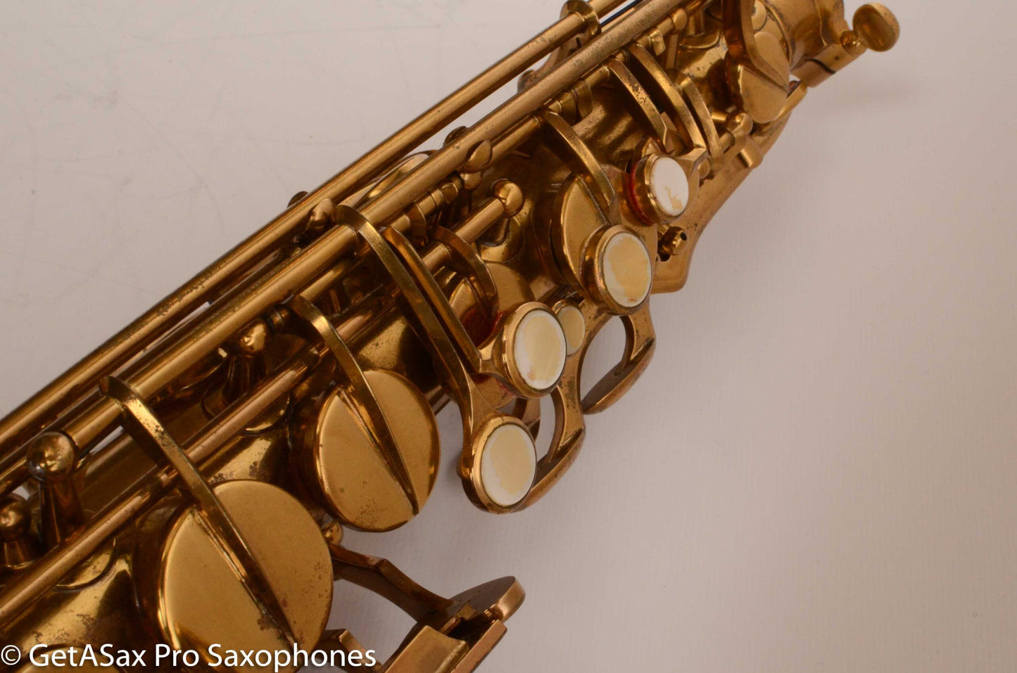 Buffet Super Dynaction Alto Original Lacquer Old Pads 10236